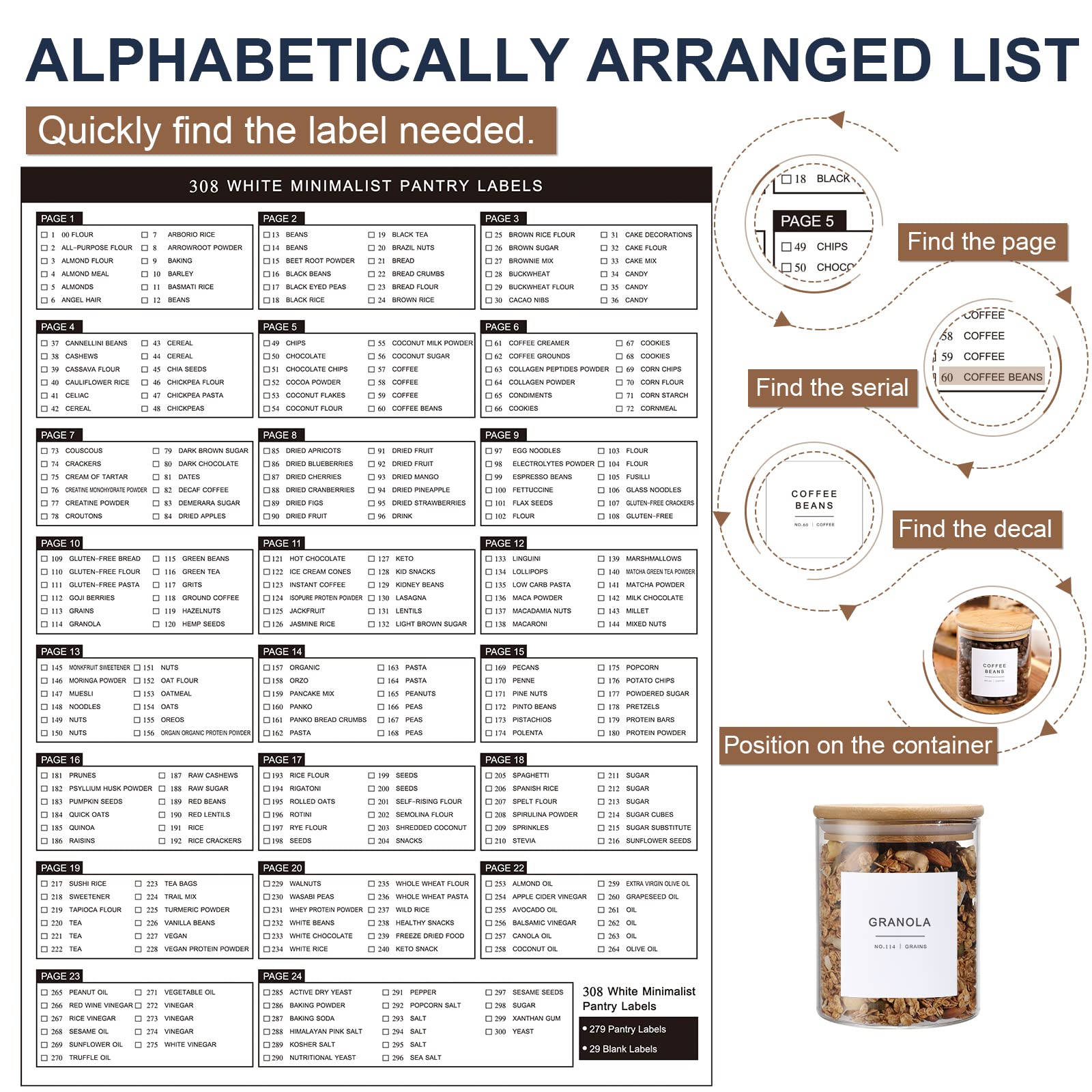 VITEVER 308 waterproof labels endure kitchen splashes and spills