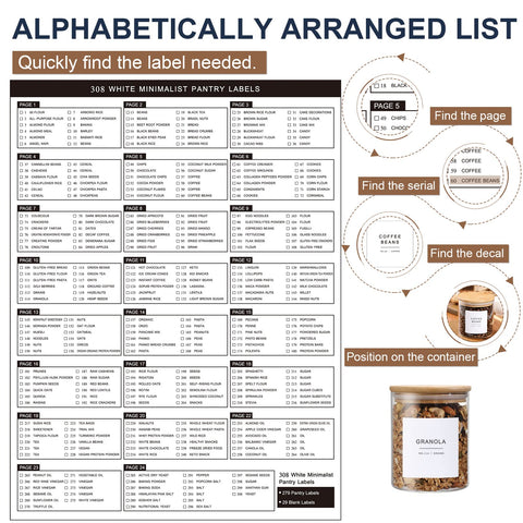 VITEVER 308 waterproof labels endure kitchen splashes and spills