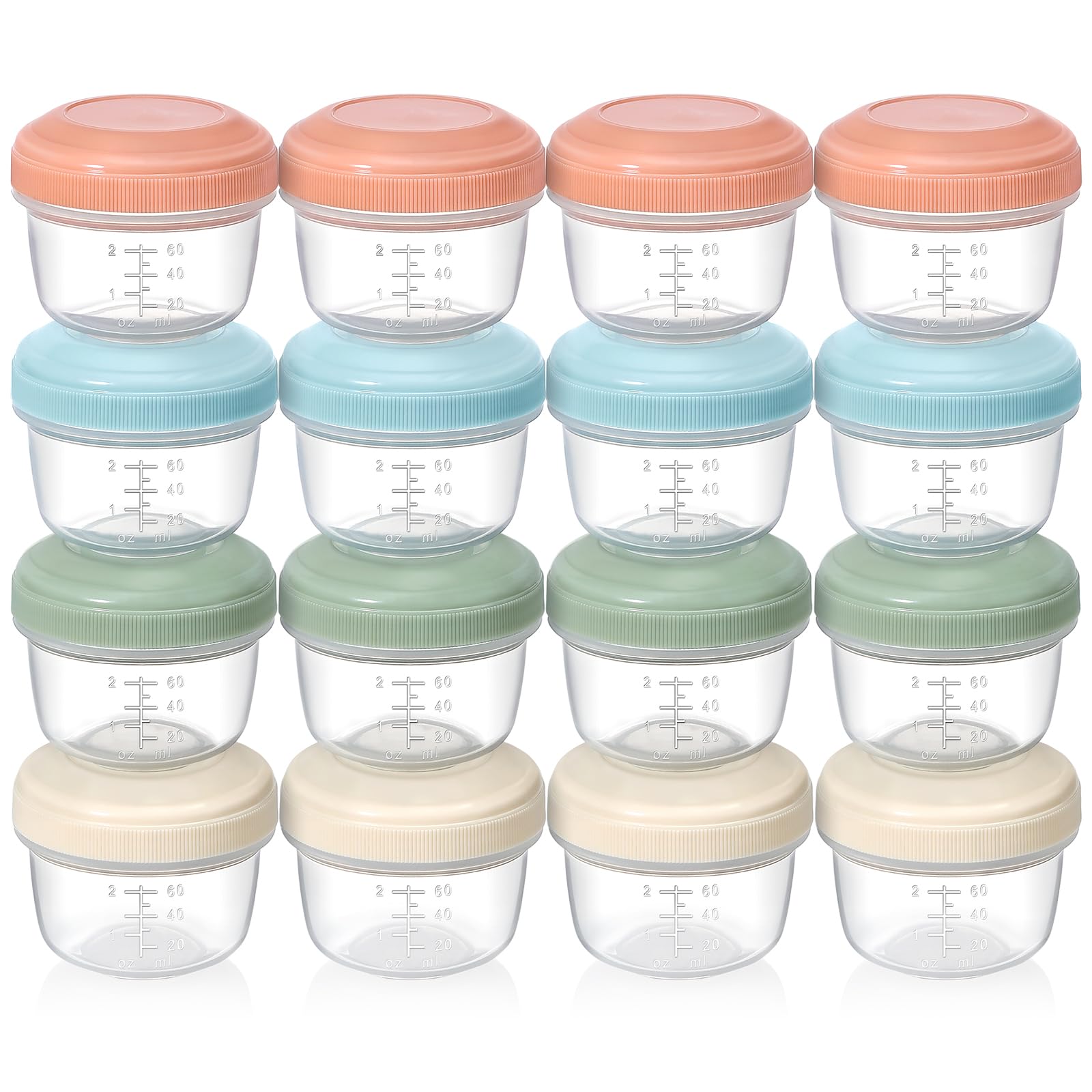 VITEVER 4oz deli containers with lids, leak-proof for on-the-go snacks.
