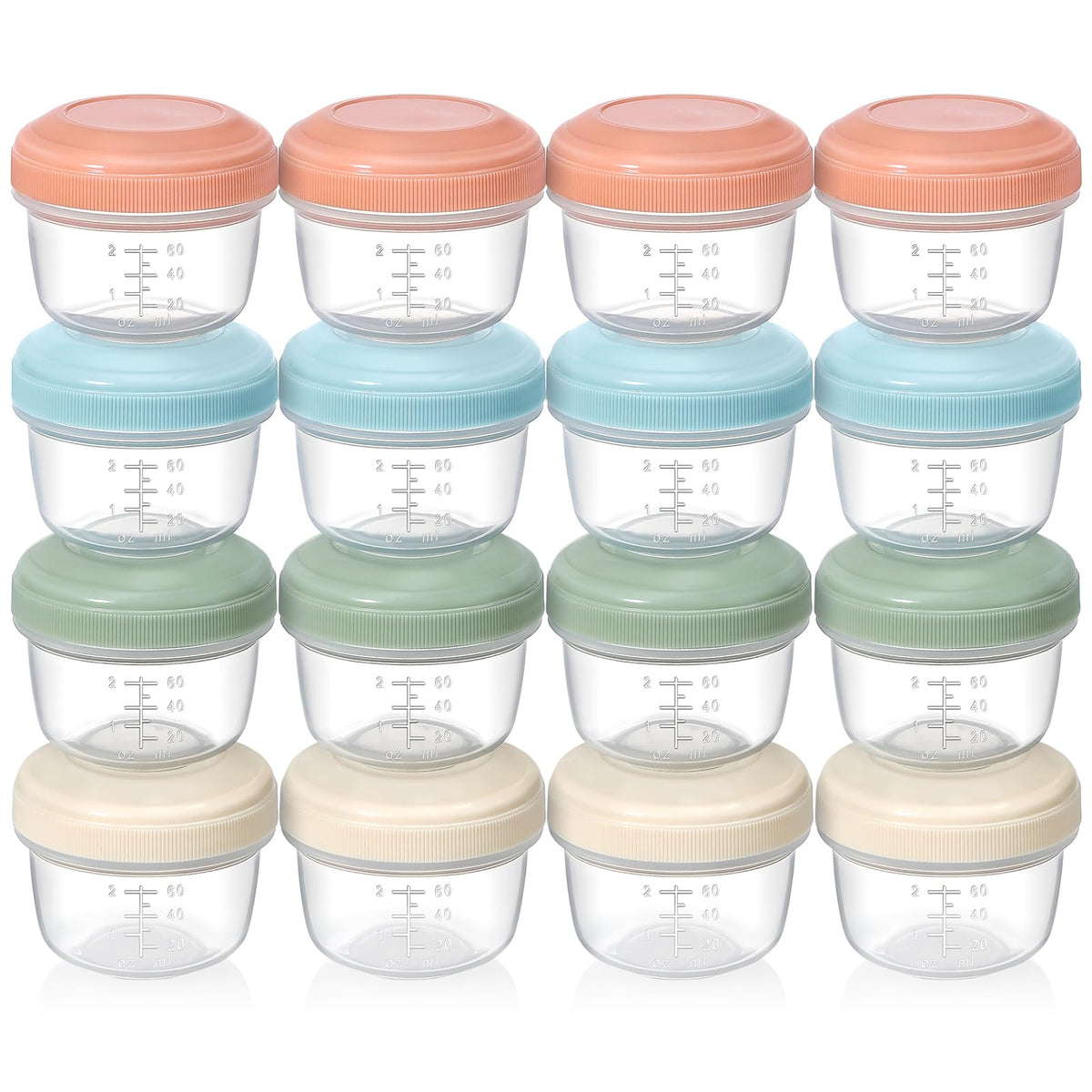 VITEVER 4oz deli containers with lids, leak-proof for on-the-go snacks.