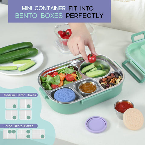 VITEVER compact containers ideal for travel and picnics