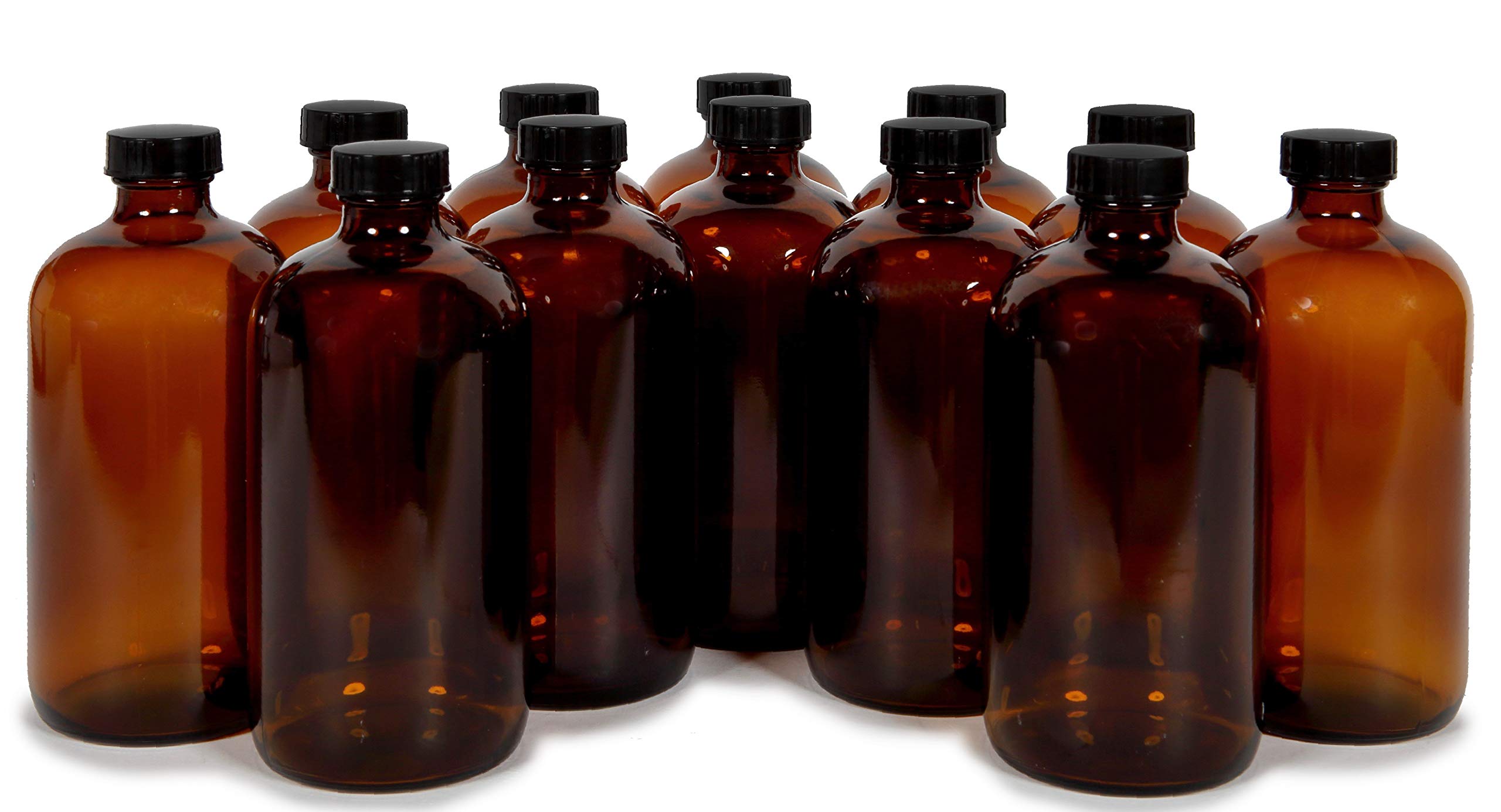 Vivaplex amber bottle packaging shows secure, leak-proof design.