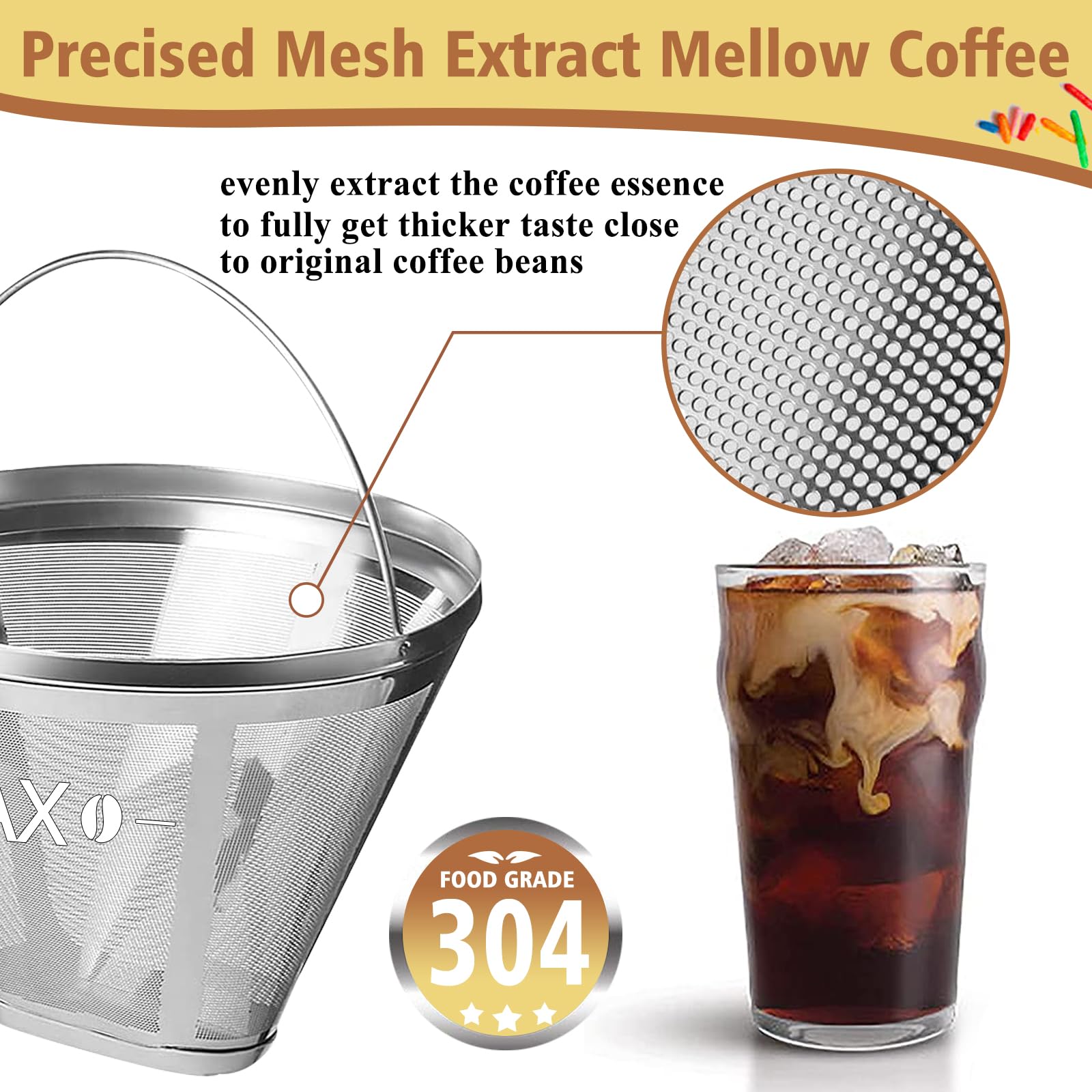 VIVI SKY eco-friendly reusable filter reduces waste and costs.