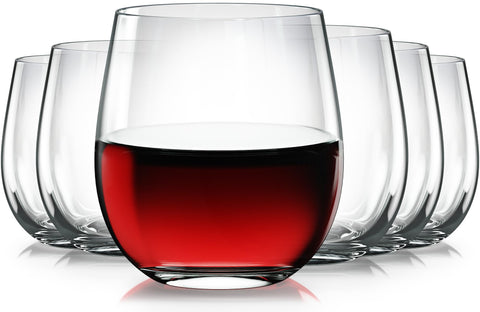 Six-piece Vivocci glassware bundle for entertaining with style and consistency.