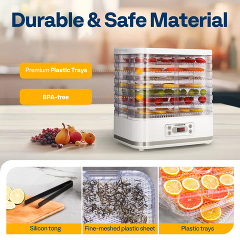 VIVOHOME bottom-mounted fan provides efficient airflow for even drying