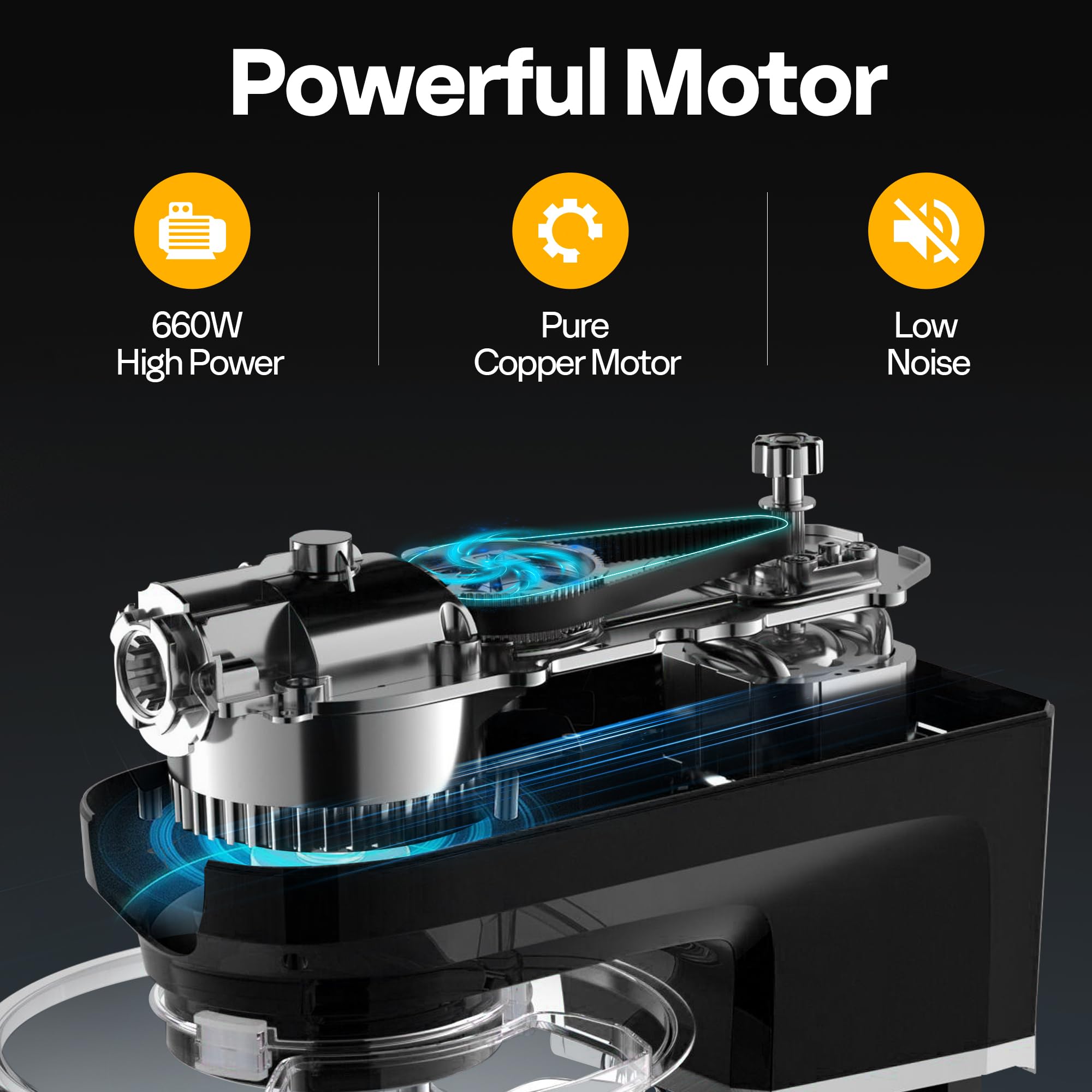 VIVOHOME 1.5-quart glass jar for sharing shakes