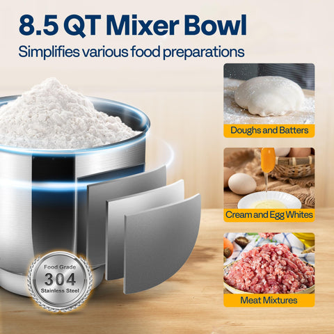 VIVOHOME meat grinder attachment for ground meat