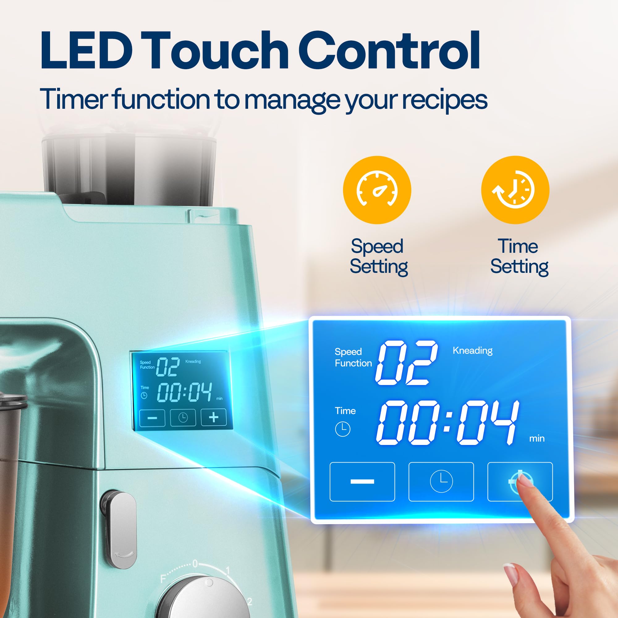 VIVOHME pasta and cookie maker for homemade pasta and treats.