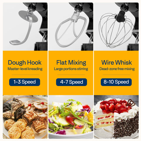 VIVOHOME pasta-maker attachment for homemade pasta