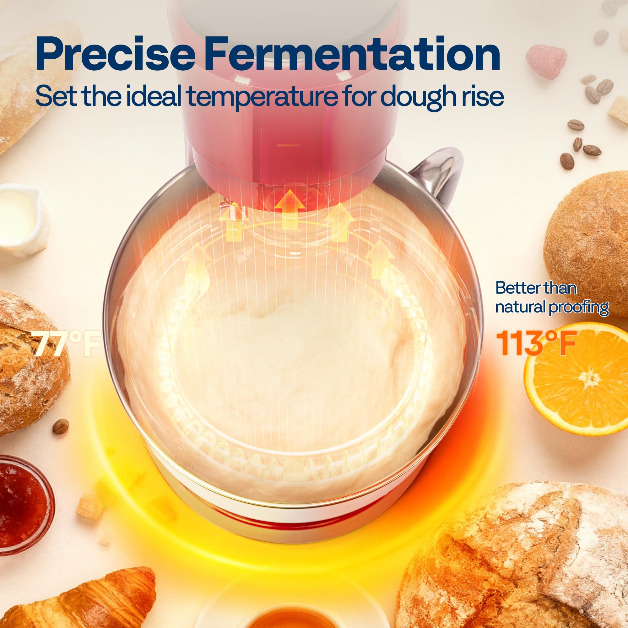 VIVOHOME 660W copper motor delivers power with quieter operation.