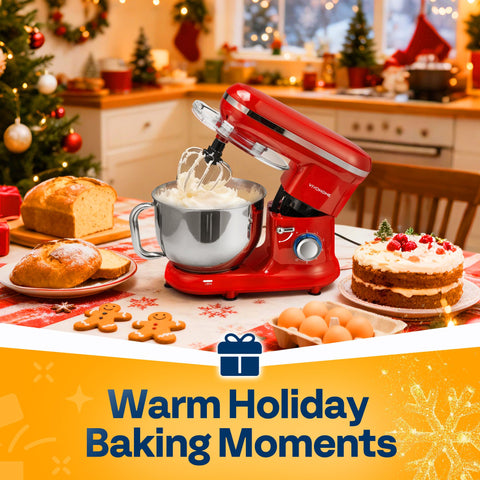 Egg yolk separator included for precise baking prep