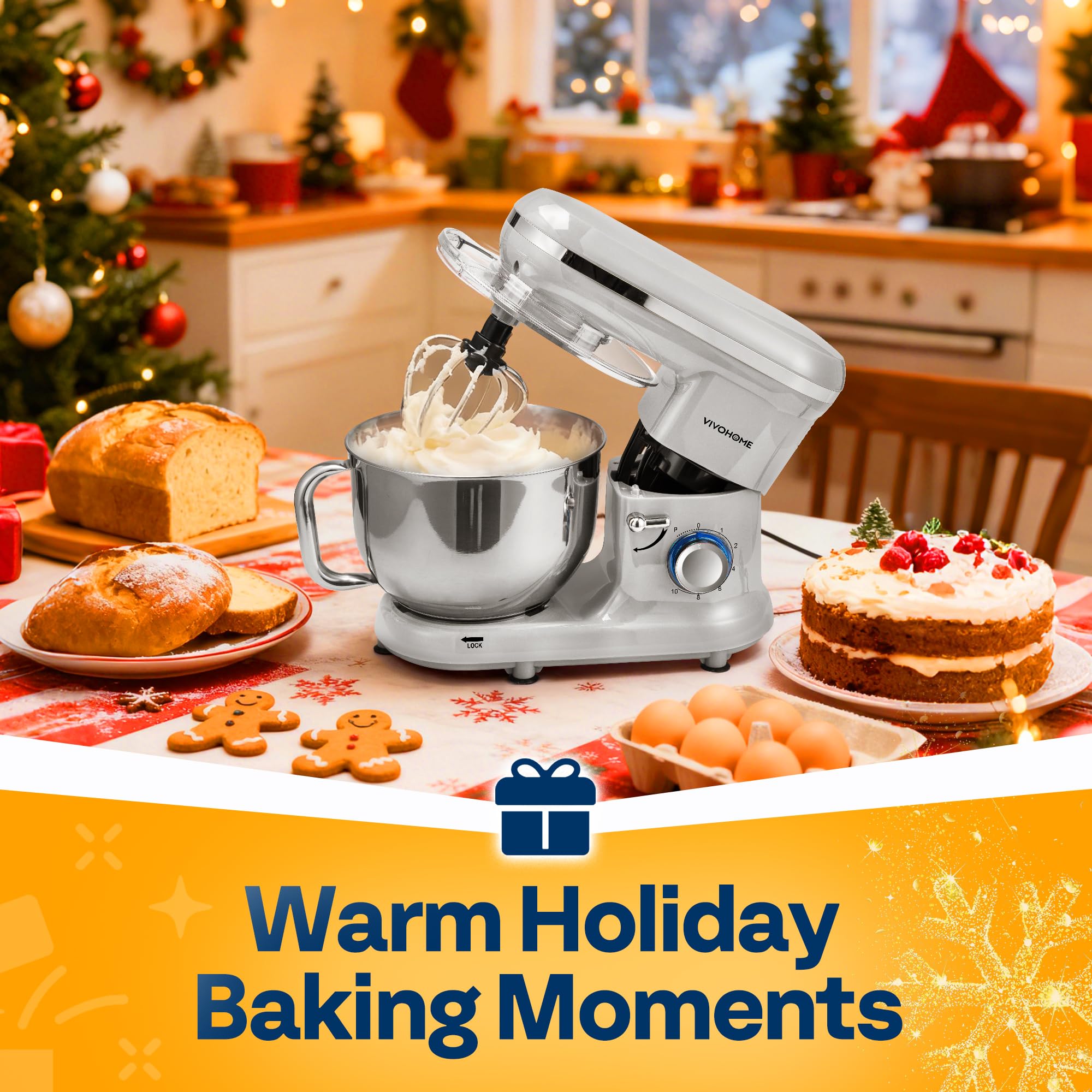 VIVOHOME splash guard protects counters while pouring.