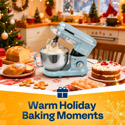 See-through splash shield for mess-free monitoring during mixing