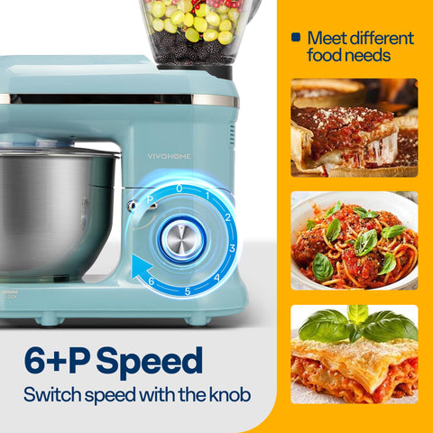 VIVOHOME whisk and beater for fluffy batters.