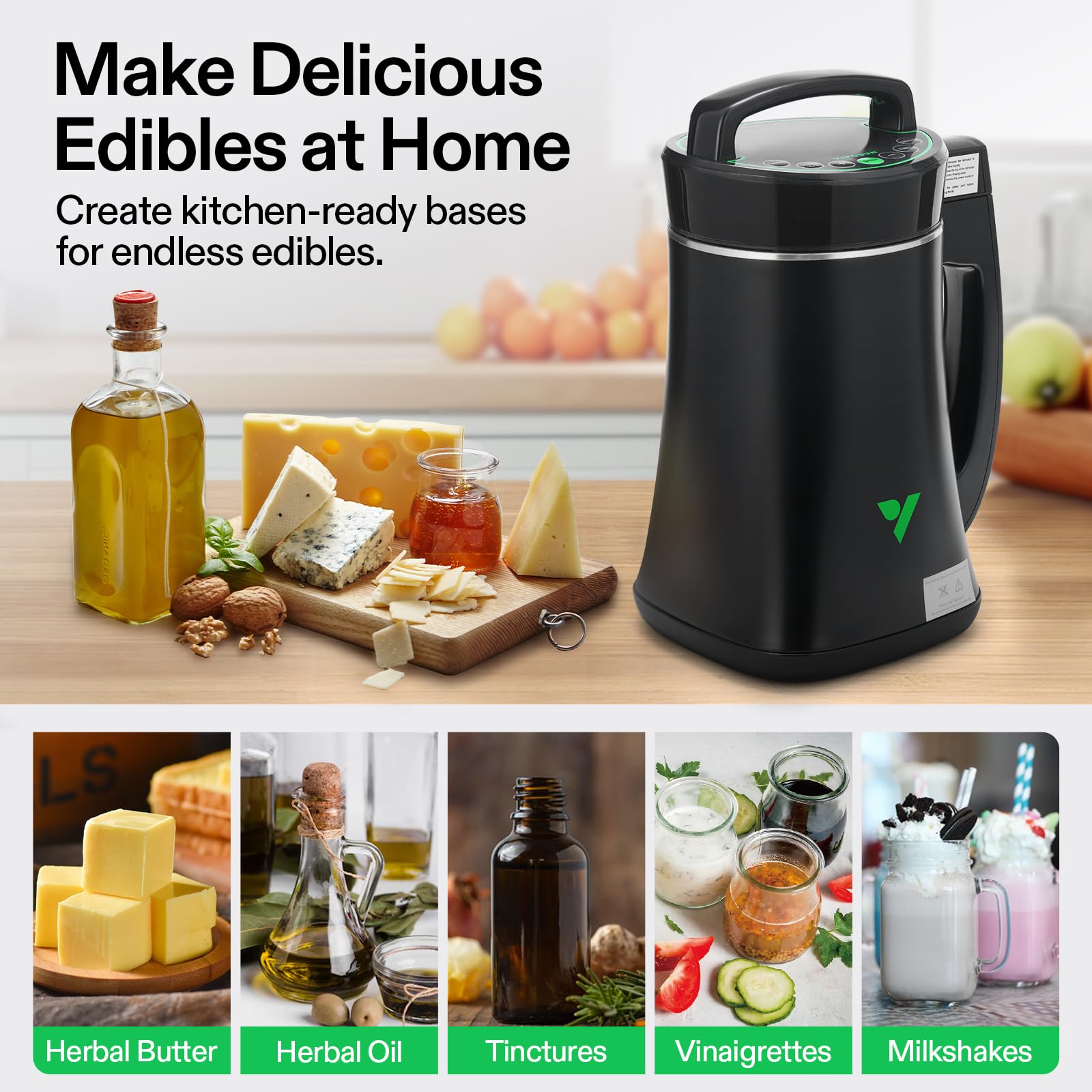 VIVOSUN decarbing and infusing process in one session with reduced odors