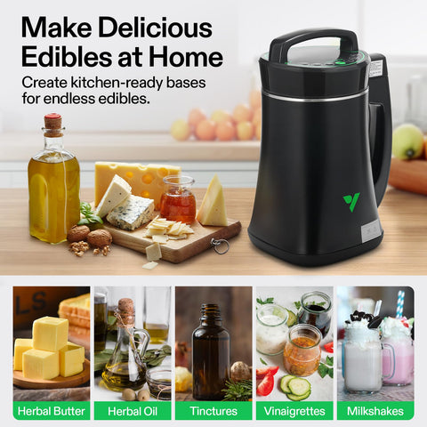 VIVOSUN decarbing and infusing process in one session with reduced odors