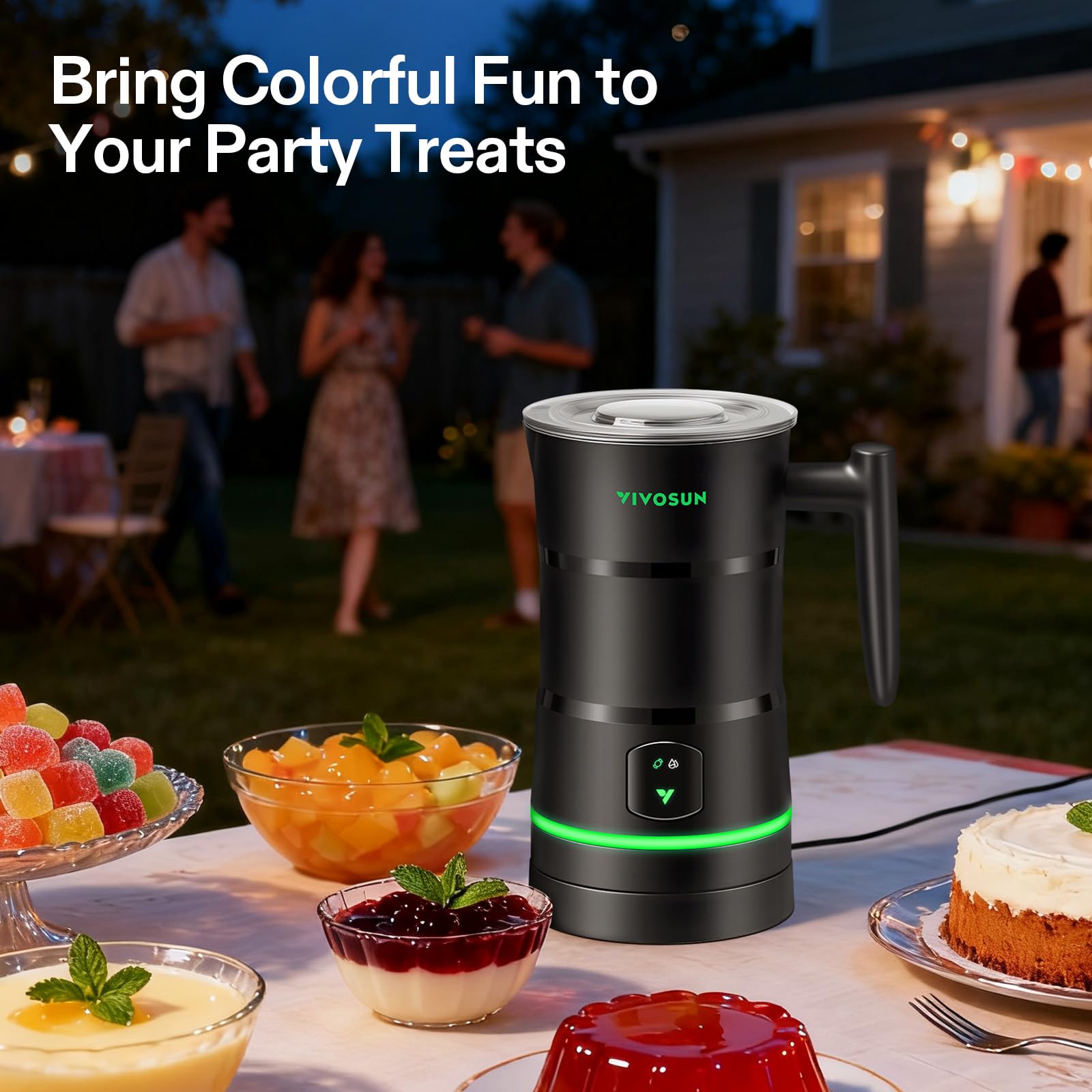 VIVOSUN Gummy Maker 400W motor delivers quick, consistent mixing.