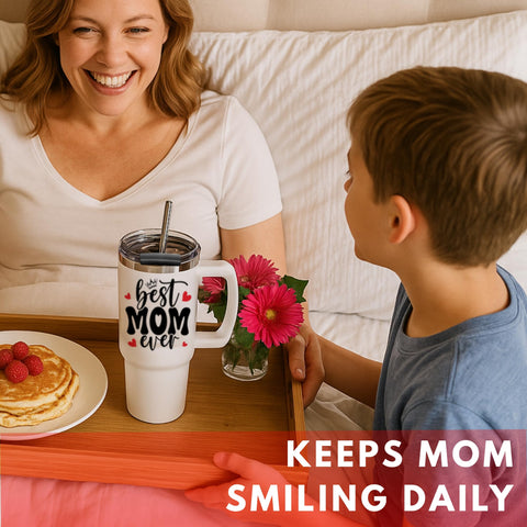 Vivulla68 BPA-free 40oz tumbler with long-lasting insulation