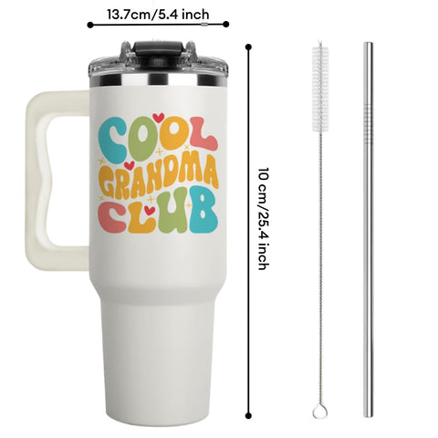 Vivulla68 Charming grandma graphics design on a stylish mug.