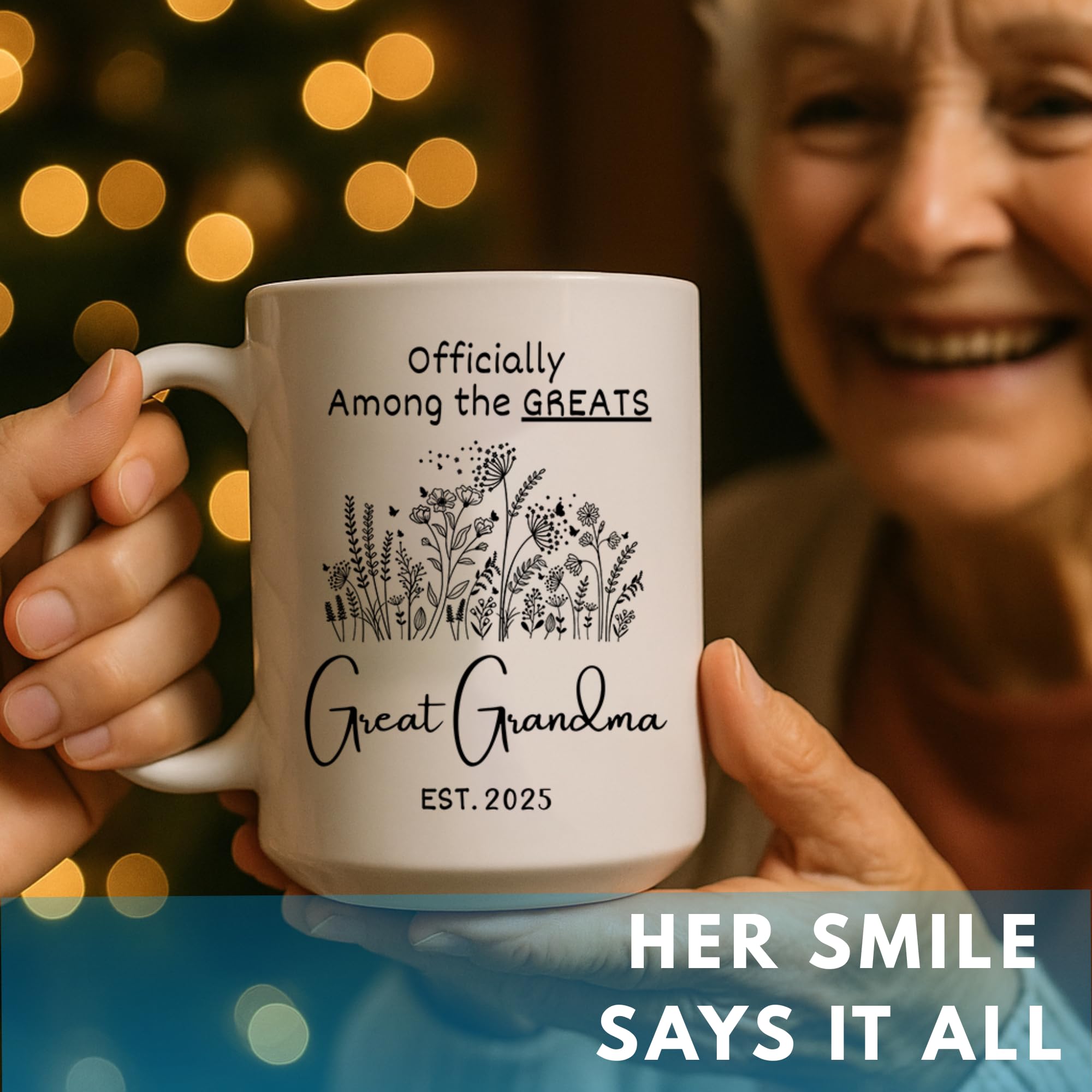 Vivulla68 Christmas gift idea for great grandma that she will treasure.