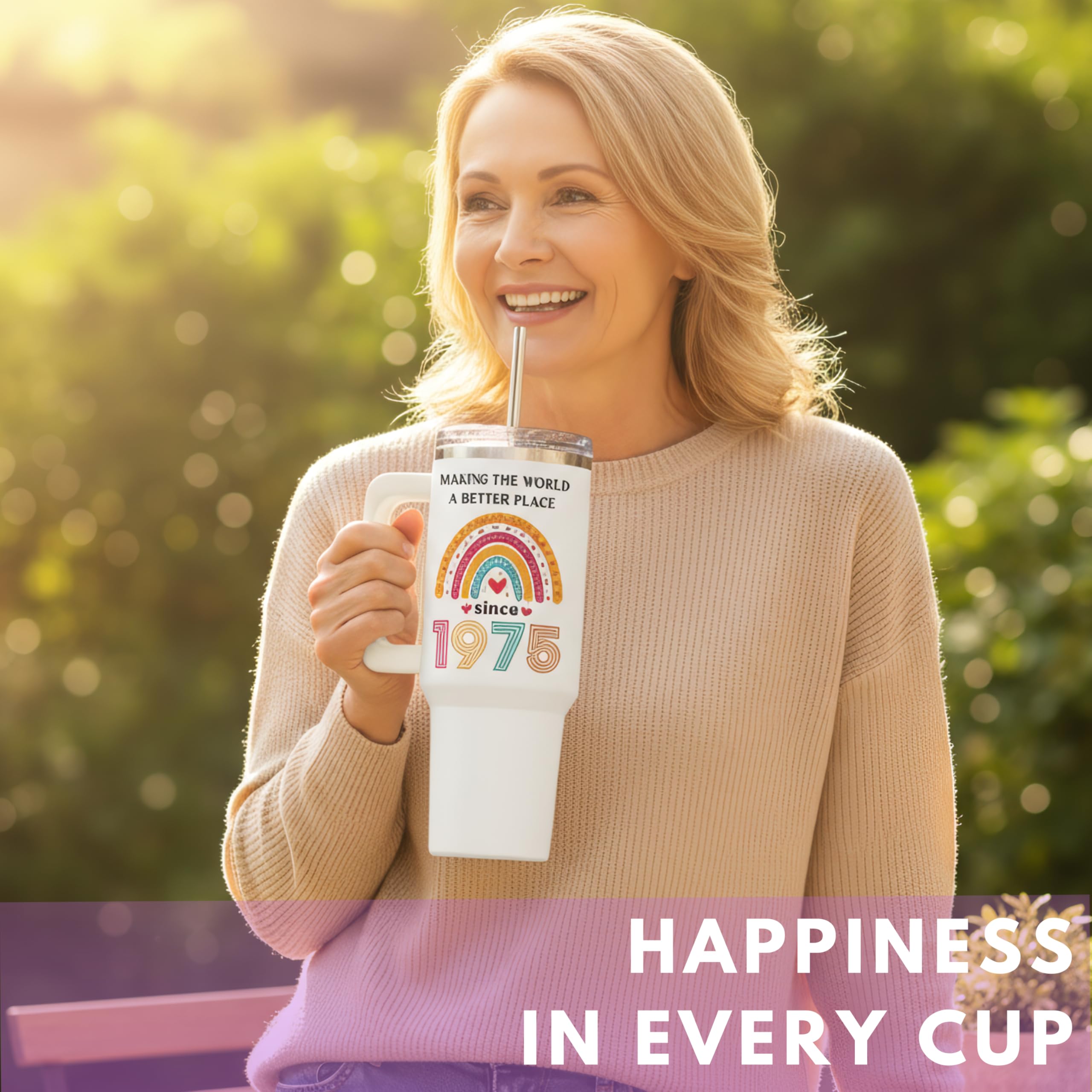 Vivulla68 daily-use 40oz tumbler ideal for office, gym, or travel.