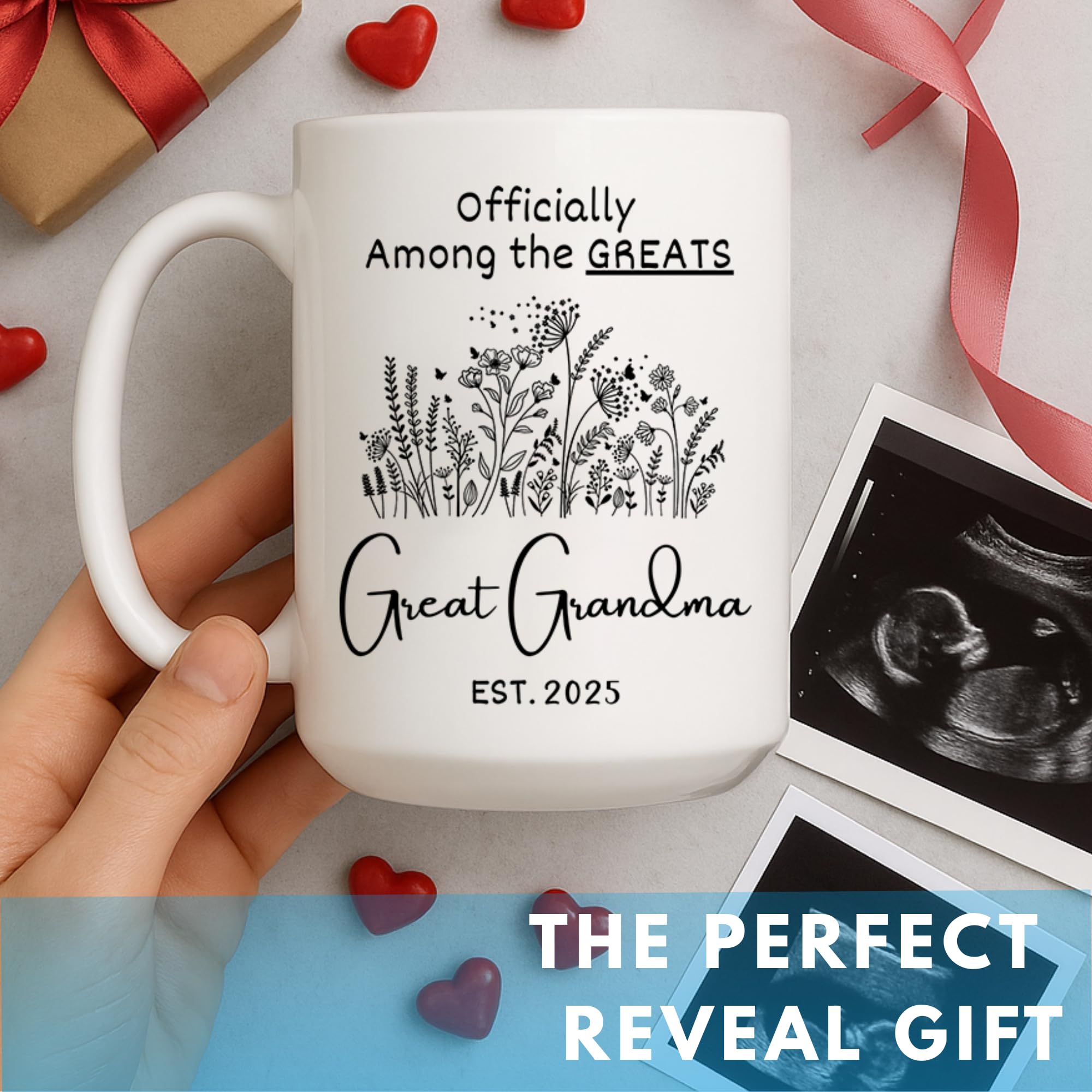 Vivulla68 great grandma mug double-sided print offers a meaningful keepsake for daily use.