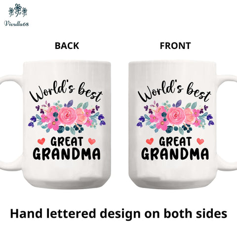 Vivulla68 great-grandmother-gift-mug double-sided print visible from all angles
