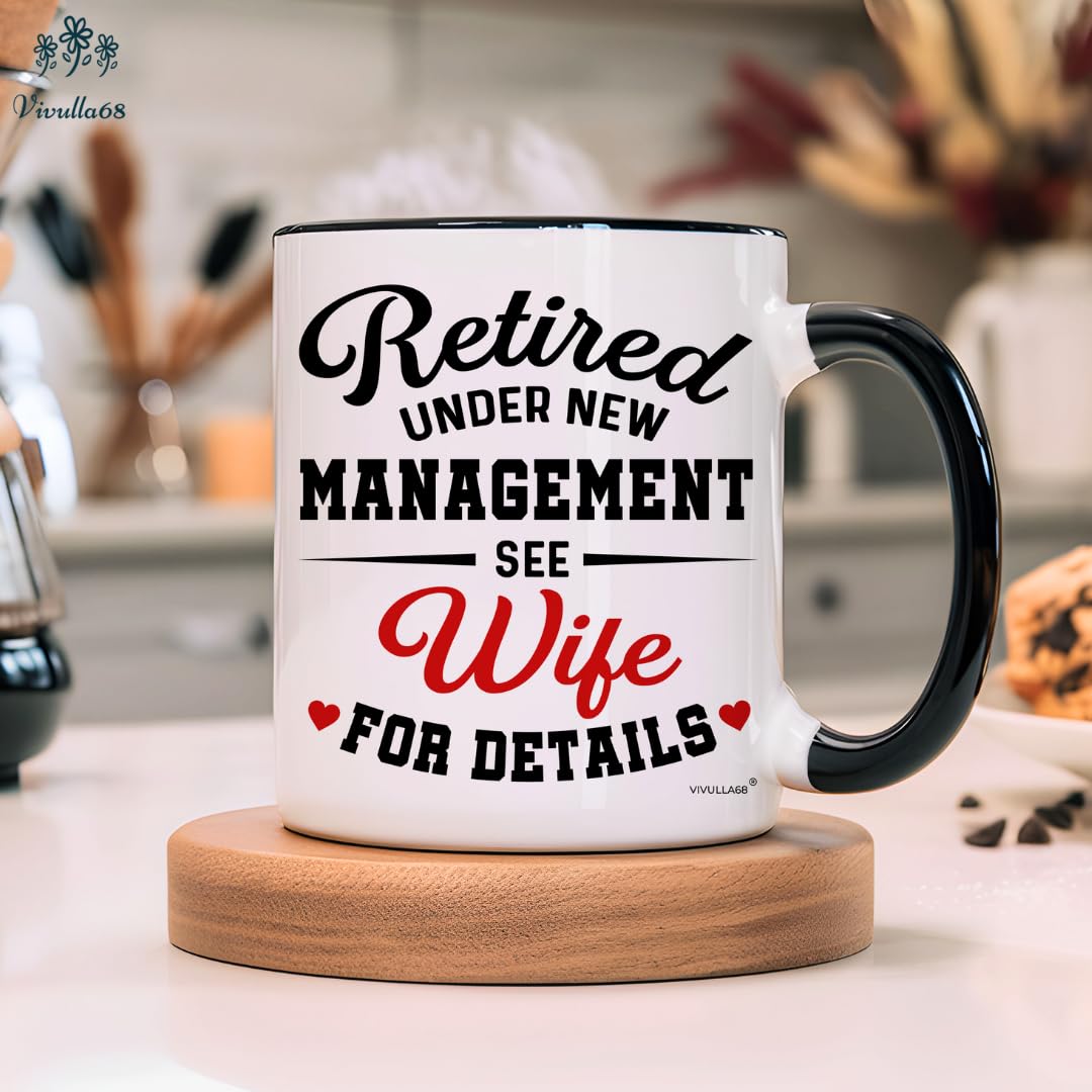 Vivulla68 not-my-problem retirement mug design with playful vibe.