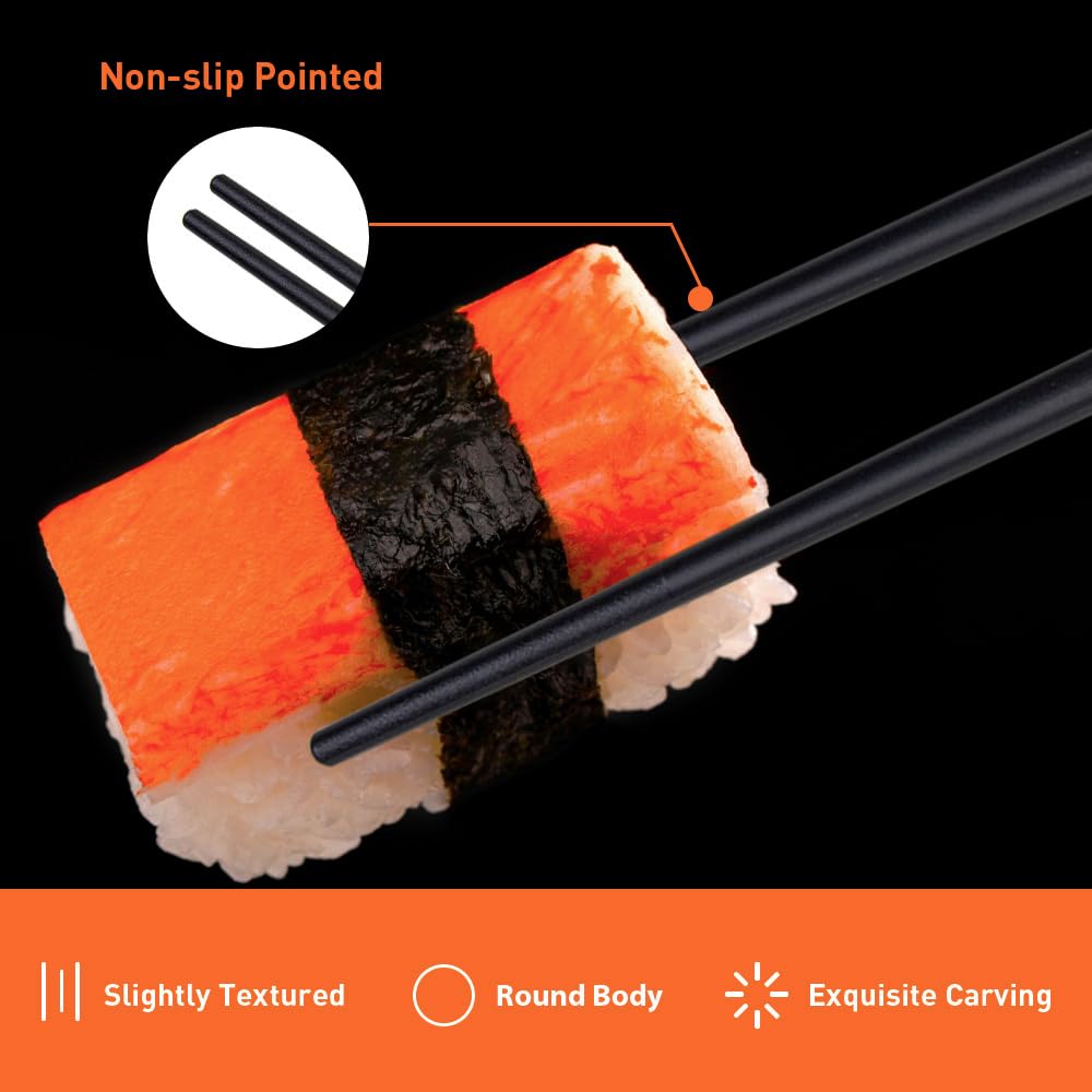 VIWIK easy-storage chopsticks fit neatly in any holder
