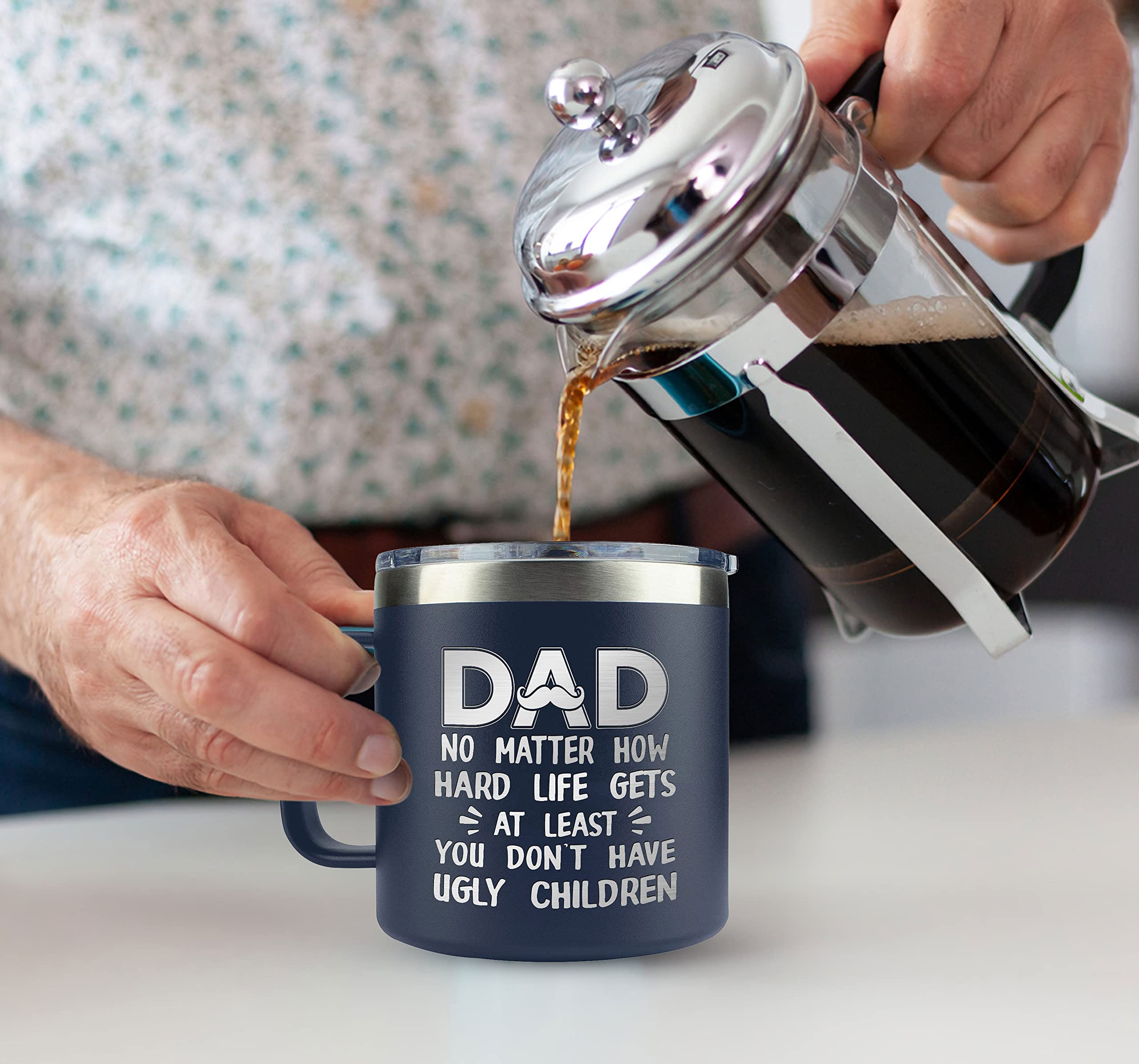 VIWIS durable 18-8 stainless mug—robust for daily use and rust-resistant.