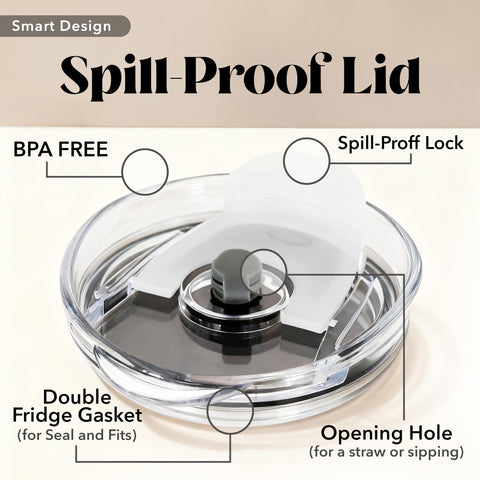 VIWIS double-wall 40oz tumbler preserving beverage temperature.