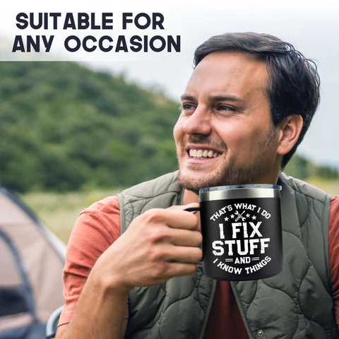 VIWIS funny gag gift mug for men, perfect for celebrations and humor