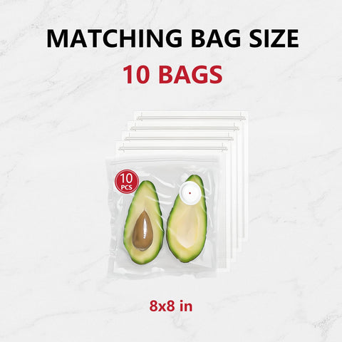 Vixino BPA-free reusable bags keep food odor-free and safe