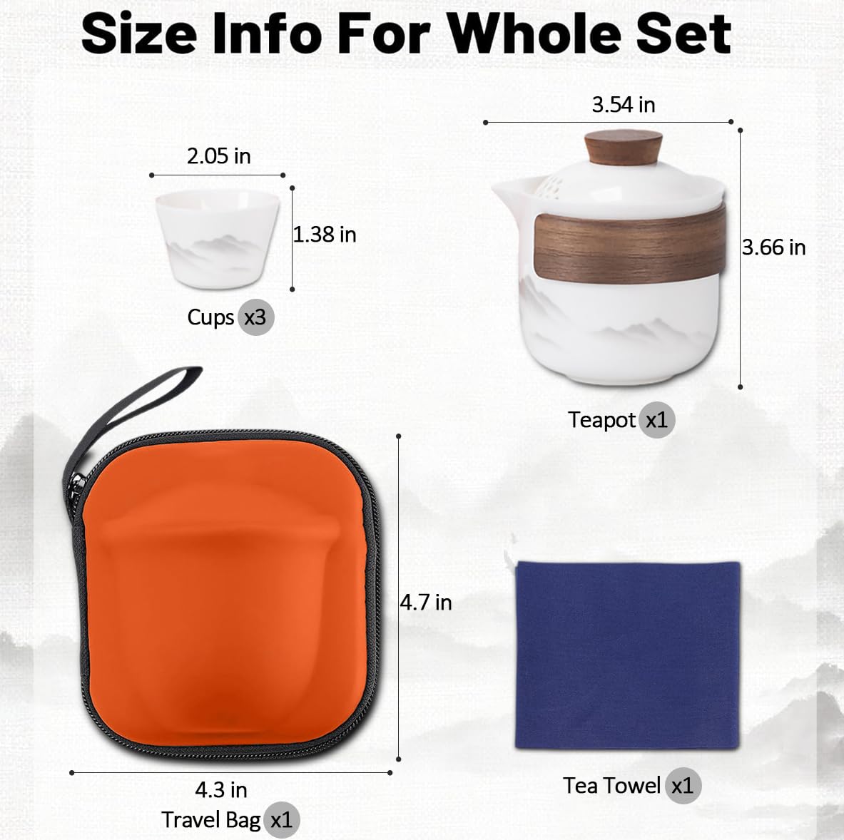 VJK gongfu glaze closeup highlights elegant finish and ease of cleaning.
