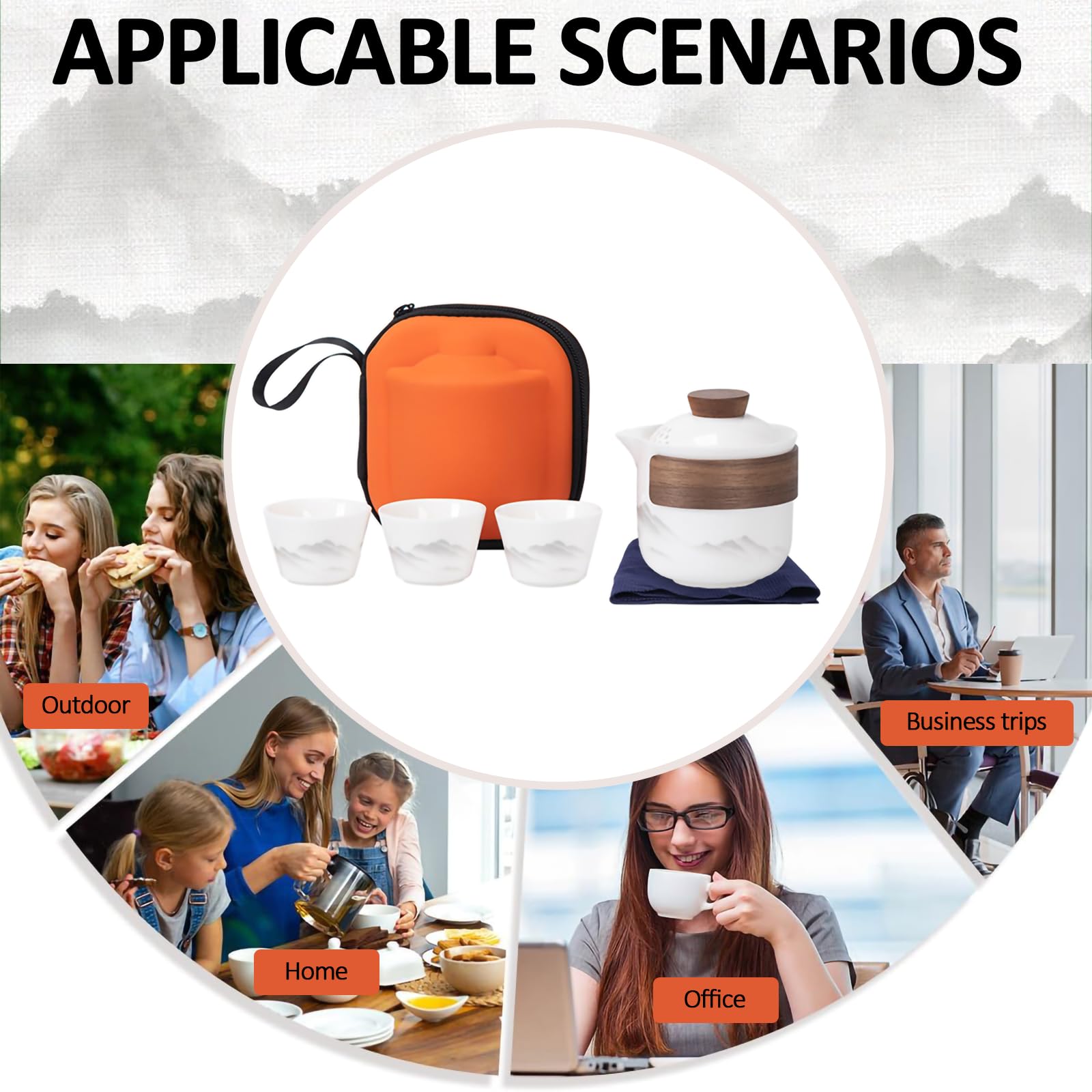 VJK lead-free ceramics emphasize safe, durable tea service.