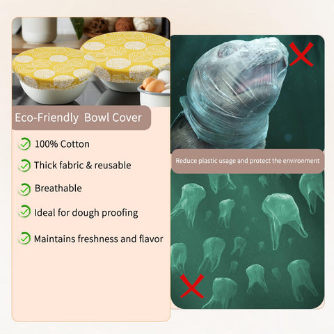 VKU breathable, durable covers suitable for fermentations and legume soaking