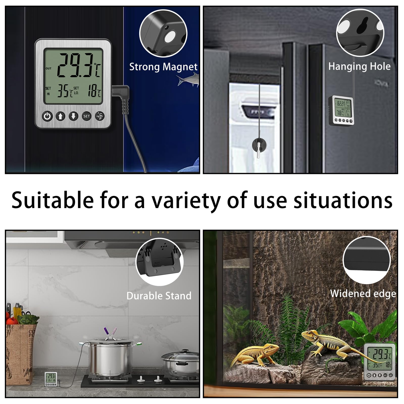 VLEJEARI alarm triggers in 60 seconds for temperature changes