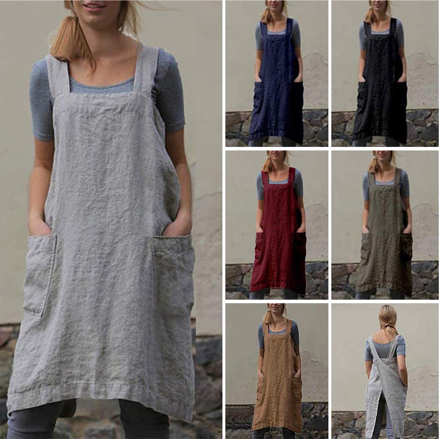 VLZUFE two big pockets for utensils and towels during work