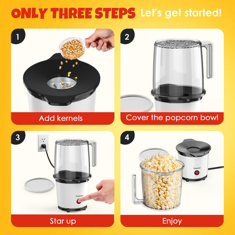 Vminno space-saving design fits small kitchens and dorms for quick snacking