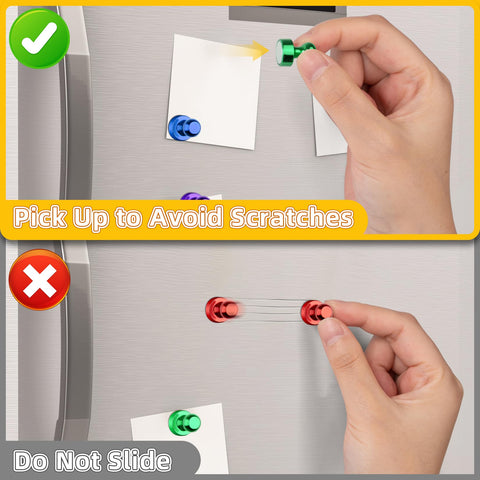 VNDUEEY fridge magnets on kitchen surfaces simplify daily planning.