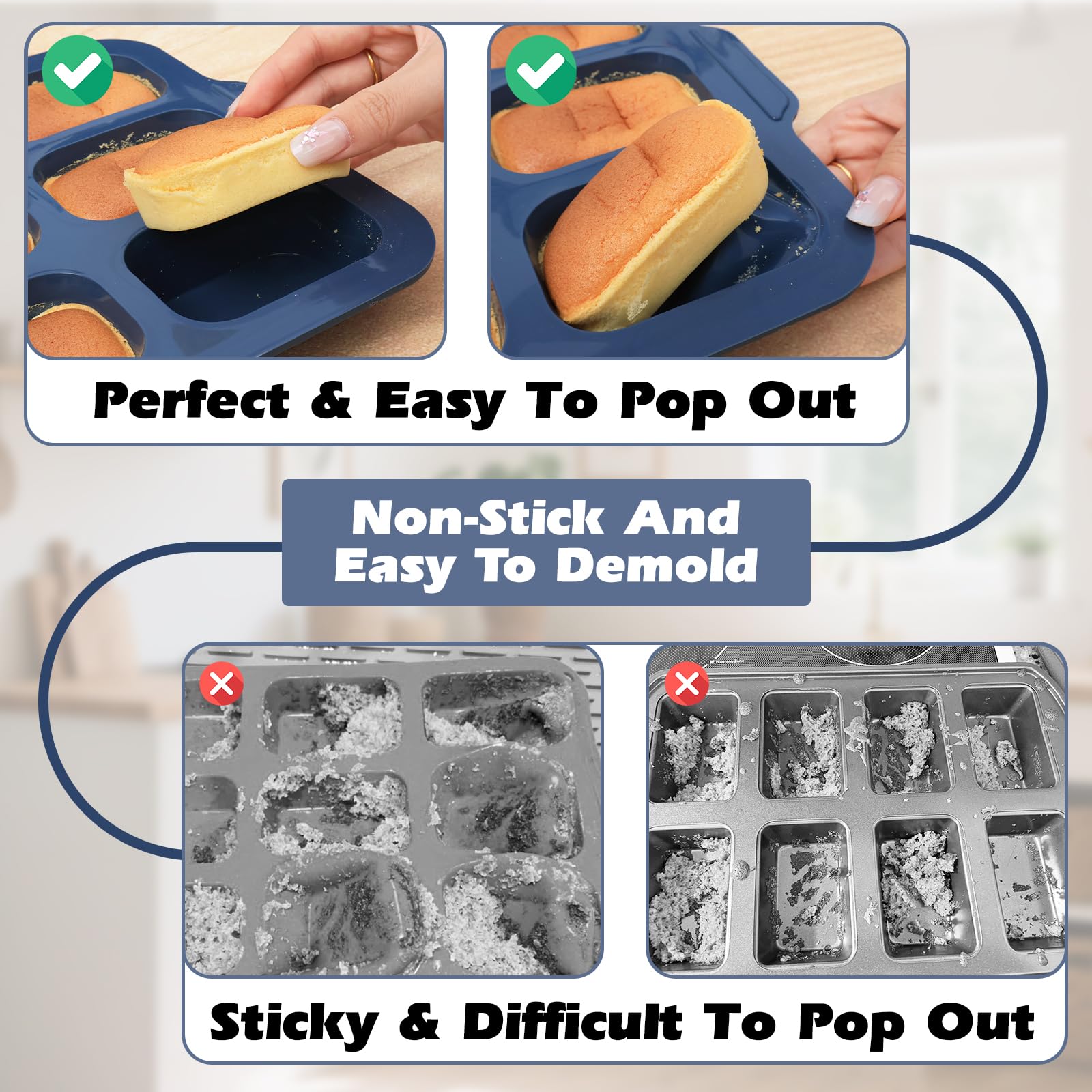 Vnray easy-release design helps remove loaves without sticking