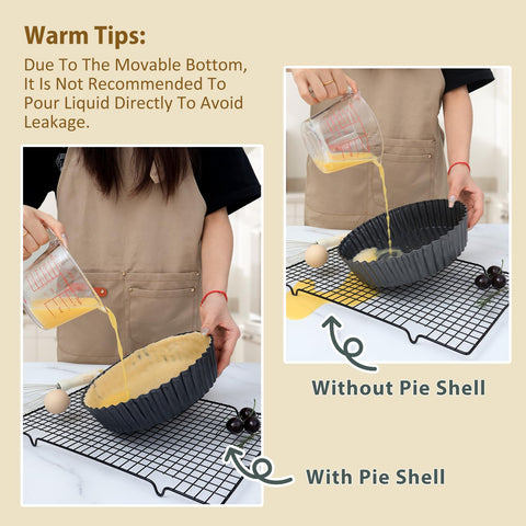 Vnray oven-safe up to 445°F for sturdy baking performance