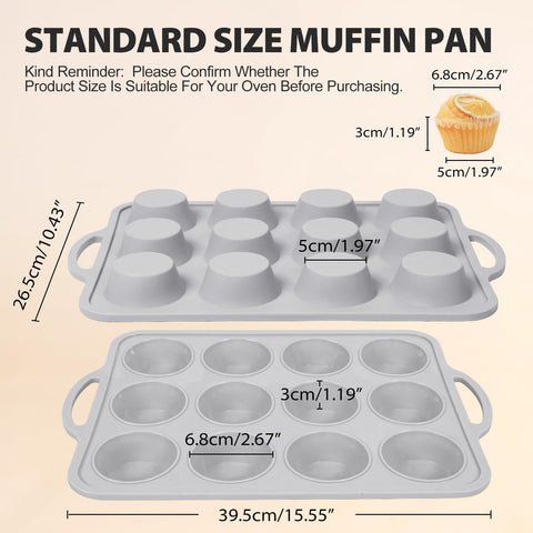 Vnray 24-cup mini size for quick bite-sized treats.