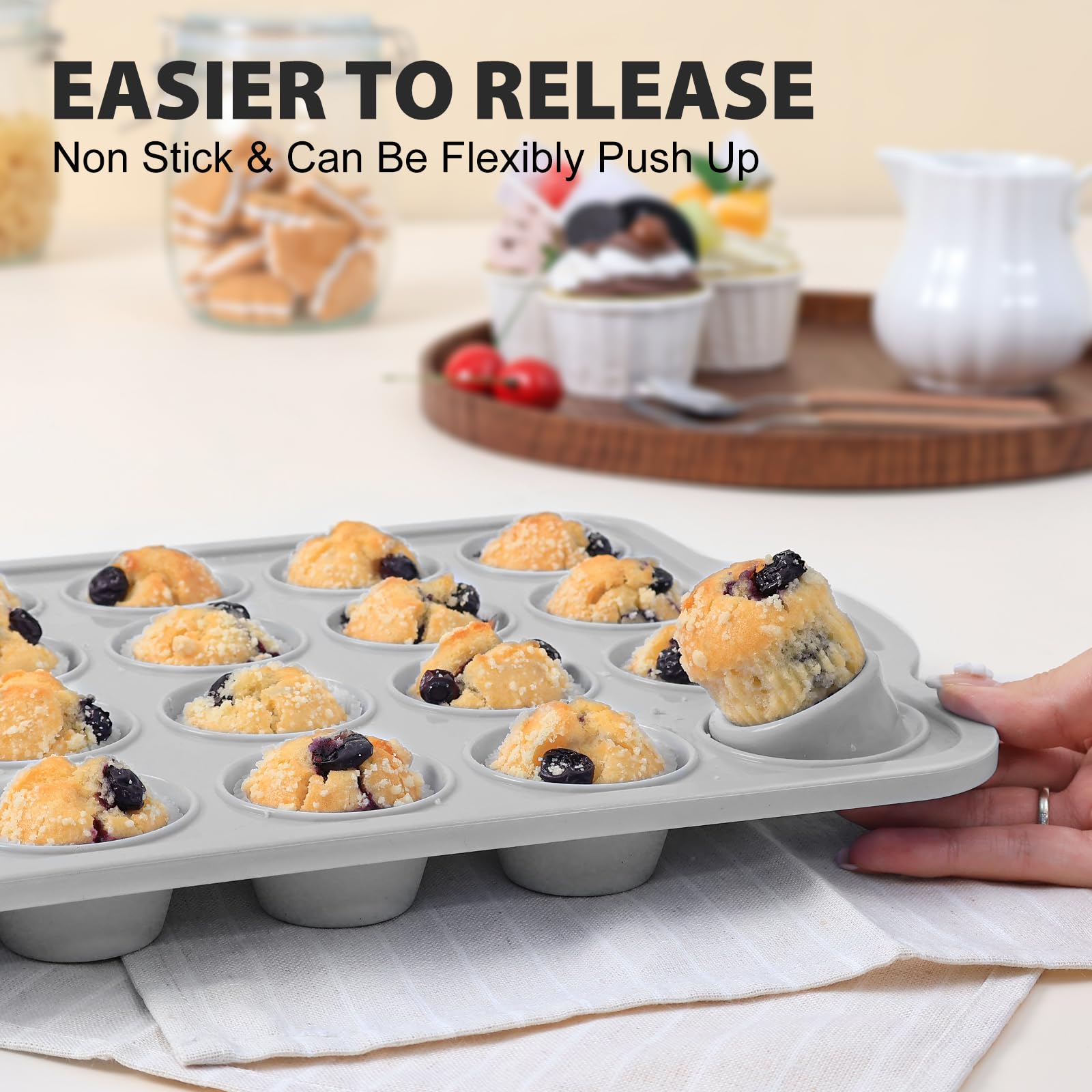 Vnray easy-clean surface simplifies cleanup after baking.