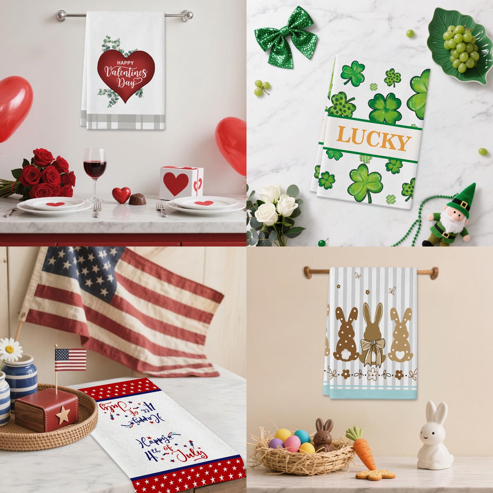 Voajocc winter towel design brings cozy decor and reliable absorption during chores.