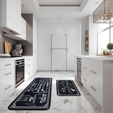 Two-piece runners provide flexible layout options for kitchens