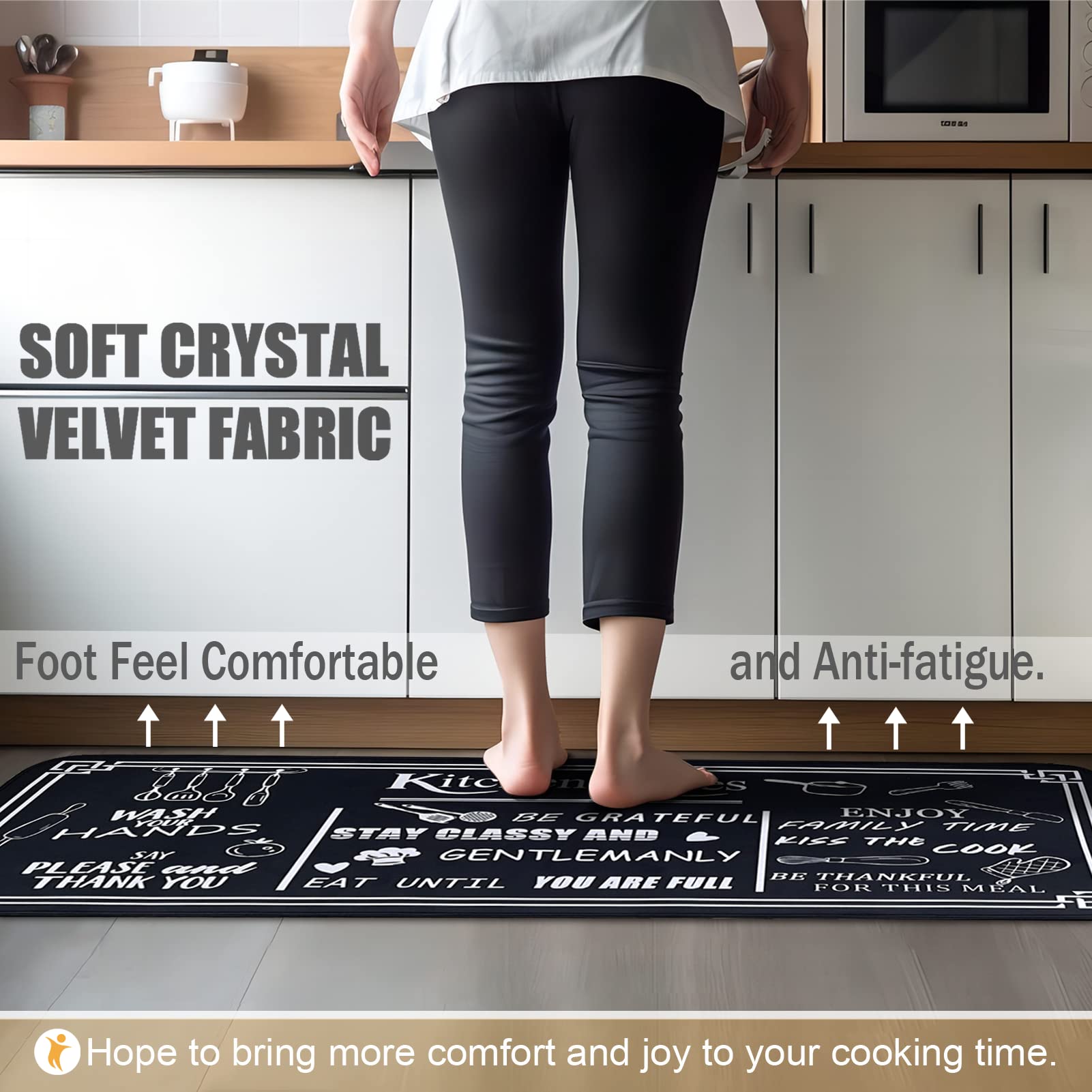 Compatible with wooden, marble, ceramic, and concrete floors