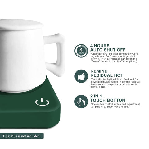 VOBAGA easy-clean surface makes cleanup quick after use.
