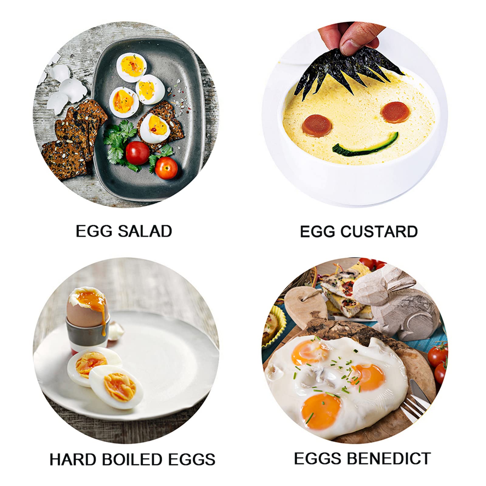 VOBAGA egg cooker green compact design fits small kitchens and desks