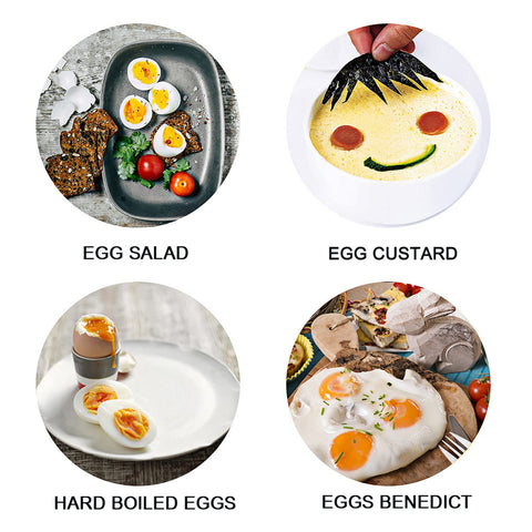 VOBAGA egg cooker green compact design fits small kitchens and desks